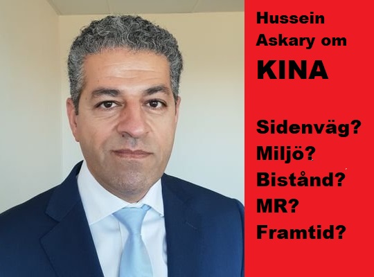 Hussein Askary om KINA: Sidenvägen? Miljön? Bistånd? Mänskliga rättigheter? Framtid?