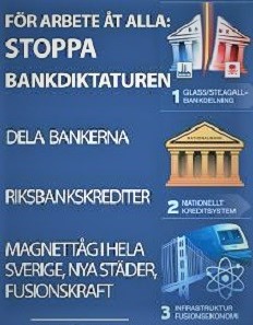 Efter Credit Suisse: Bankdelning måste genomdrivas omedelbart!