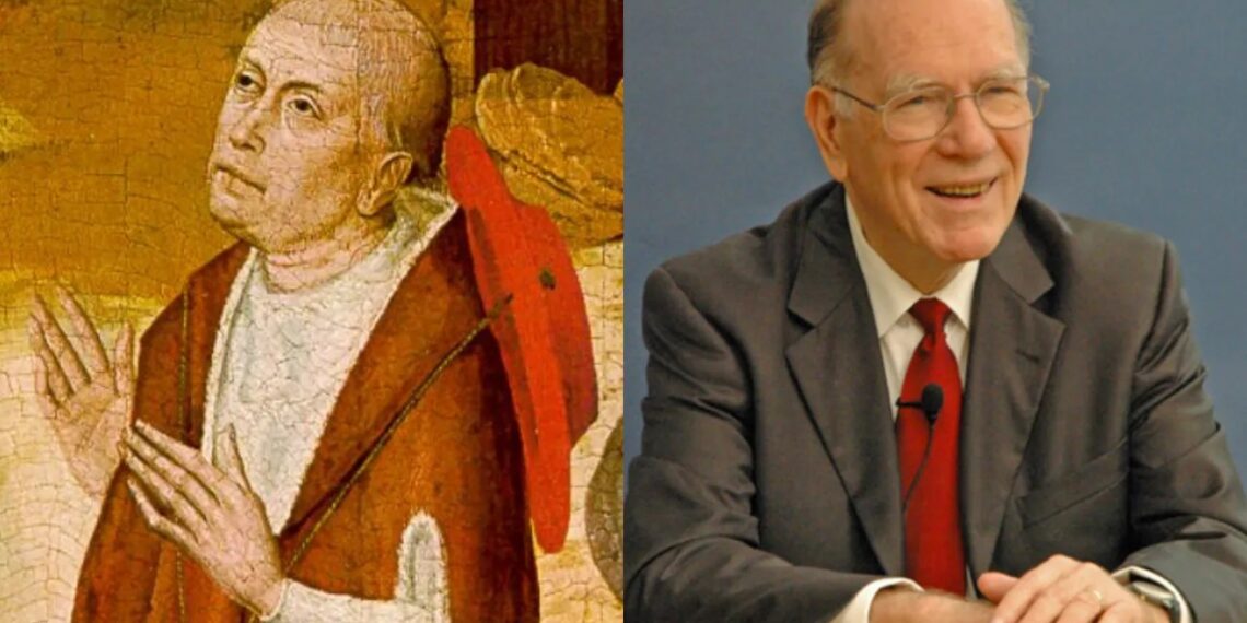 Nicolaus Cusanus och Lyndon LaRouche hyllade som genier av Fader Harry Bury